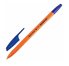Шариковая ручка синяя 0,7 мм, X-333 Orange, Brauberg