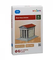 Сборная модель из картона, Умная бумага, "Храм Ники Аптерос" 1/87 338