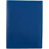 Папка 20ф А4 "MEGAPOLIS" пластик, синий, Erich Krause