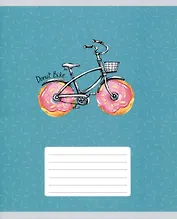 Тетрадь в клетку Listoff, "Летнее настроение", 24 листа