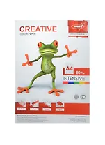 Бумага тонированная А4 100л Creative 5цв*20л 80г/м2, интенсив, Kris