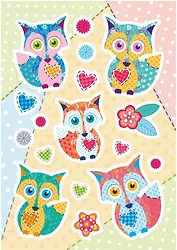 HERMA Наклейки MAGIC Лисичка весной (шелк)