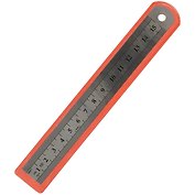 Линейка 15см металлическая, GoodMark