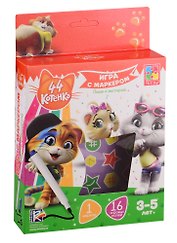 Игра с маркером Vladi Toys 44 Котенка 3-5 лет