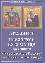 Акафист Пресвятой Богородице пред иконами "Всех скорбящих Радость" и "Взыскание погибших"