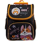 Ранец  "Волшебник Корги" 1отд 32*26*13см, 3 кармана.