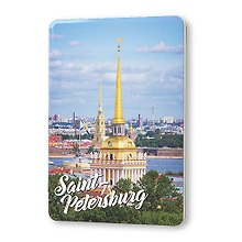 Сувенир, Магнит Адмиралтейство 5,6*8,3см, картон