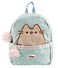 Рюкзак «Pusheen» для девочки, для ноутбука, 38,5 см, синий, полиэстер, Academy Style - 0