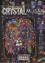 Набор для творчества ДАНКО-ТОЙС Crystal Mosaic Лев