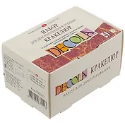 Акриловые краски «Декола», 4 цвета, 2 кракелюрных лака