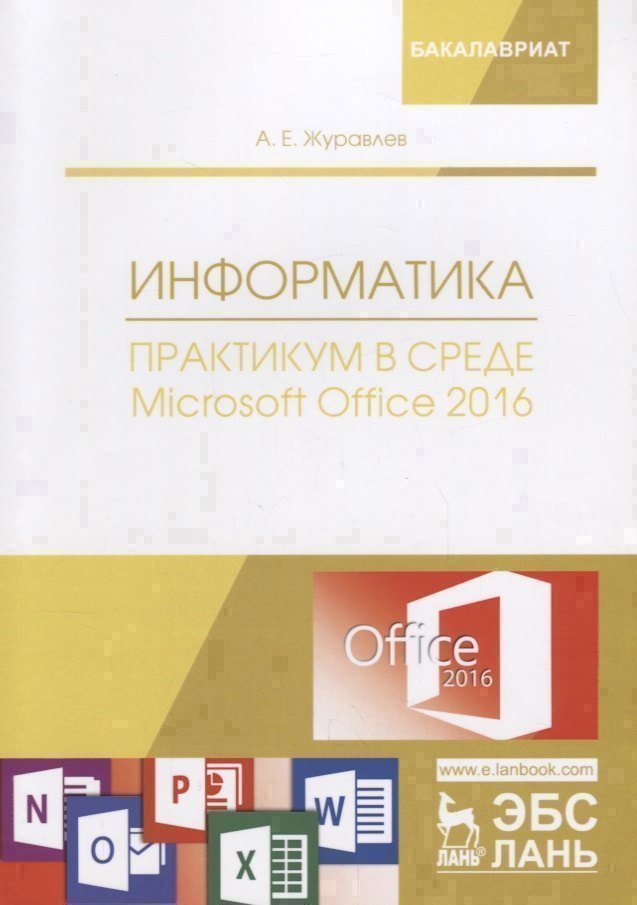 

Информатика. Практикум в среде Microsoft Office 2016. Учебное пособие