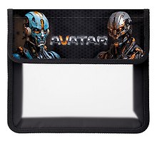 Папка для тетрадей «Аватар» А5, пластик, на липучке, 2 отделения, Hatber