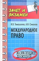 Международное право: конспект лекций
