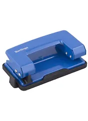 Дырокол 10 листов с линейкой цельномет.,блокир.,ассорти