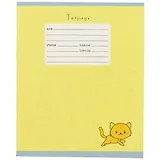 Тетрадь в клетку Unnika, "Рыжик", 12 листов, в ассортименте