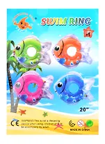 Круг надувной для плавания на шею (46х42см) "Рыбка" Арт. AN01240