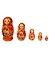Матрешка 5 предм. "Узор", арт. С-6 (164) - 1