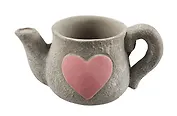 Кашпо Леечка с сердцем (керамика) (12х6) (12-06650-202306-101)