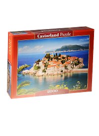Пазлы 2000 C-200580 Черногория (92х68см) (Castorland)