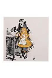 Значок эмалированный Алиса. Выпей меня (1114941)