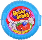Жевательная резинка Hubba Bubba Bubble Tape Triple Mix (Хубба-Бубба лента Тройной Микс), 56г