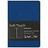 Еженедельник недатированный «Soft touch», синий, 136 листов, А6+ - 0
