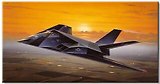 Модель, сборная, ITALERI, Самолет  F-117 Nighthawk (1:72)