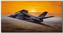 Модель, сборная, ITALERI, Самолет  F-117 Nighthawk (1:72)