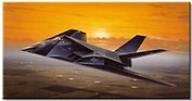 Модель, сборная, ITALERI, Самолет  F-117 Nighthawk (1:72)