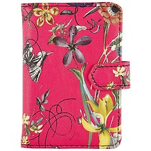Визитница «Butterfly», розовая, 24 карты, 11 x 7.5 см
