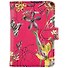 Визитница «Butterfly», розовая, 24 карты, 11 x 7.5 см - 0