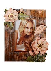 Фоторамка Нежные маки (20х3х24см) (полистоун) (124847)