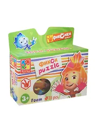 Мягкий пазл «Фиксики» 1, А4, Vladi Toys