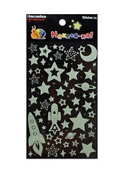 Наклейка декоративная светящаяся 2 Космос 1 (95х185) (Наклей-ка) (упаковка)