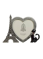Фоторамка Париж кошка со стразами (8х8) (12х10) (723816)