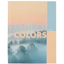 Книга для записей А5 80л кл. "Nature" интегр.перепл., глянц.ламинация, типографск.бумага