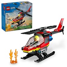 LEGO City: Пожарно-спасательный вертолёт, 85 деталей (60411)