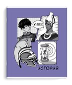 Тетрадь 48л кл. ТЕМА "Аниме" История мел.картон, ТВИН УФ-лак,справ.мат-лы - 0