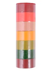 Бумажные клейкие ленты Интенсив (661698) (15 мм) (3 м) (7 диз.) (упаковка) (Washi Tapes) (Остров сокровищ)