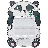 Расписание уроков А3 "МИЛАЯ ПАНДА" магнитная доска, маркер