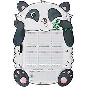 Расписание уроков А3 "МИЛАЯ ПАНДА" магнитная доска, маркер