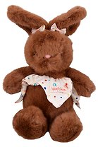 Мягкая игрушка Зайчик с бантиками (коричневый) (30см) (12-20251028-87L)