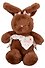 Мягкая игрушка Зайчик с бантиками (коричневый) (30см) (12-20251028-87L) - 1