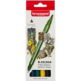 Линеры двусторонние 06цв "Brushpen Нью-Йорк"