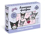 Kuromi. Набор для творчества. Алмазные фигурки. Пиксель-Арт. Набор 4 в 1. Куроми. Арт. 09226