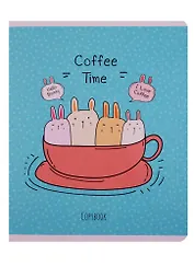 Тетрадь в клетку Unnika, "Милашки в чашке", 48 листов, в ассортименте