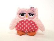 Игрушка мягкая, Совиные настроения, 29см, розовая