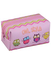 Косметичка на молнии Owl style (16х8) (ПВХ бокс)