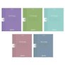 Тетрадь 12л кл. "Color Set" пласт.обл., ассорти