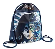 Мешок для сменной обуви "Атака Титанов. Сезон 4", 34 х 47 см, 1 отделение, с карманом